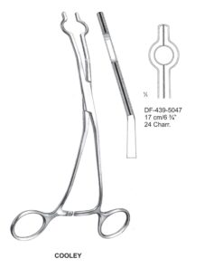 Cooley Atrauma Catheter Clamps 17Cm, 24Charr. (SS-439-5047)