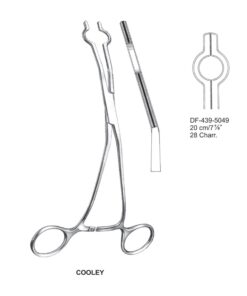 Cooley Atrauma Catheter Clamps 20Cm, 28Charr. (SS-439-5049)