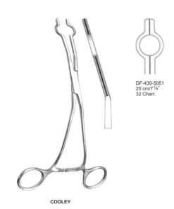 Cooley Atrauma Catheter Clamps 20Cm, 32Charr. (SS-439-5051)