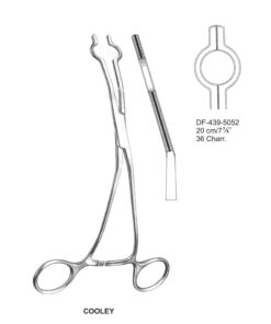 Cooley Atrauma Catheter Clamps 20Cm, 36Charr. (SS-439-5052)