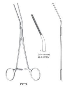 Potts Atrauma Coartation Calmps, Cvd, 22.5Cm (SS-440-5055)
