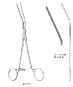 Potts Atrauma Coartation Calmps, Cvd, 22Cm (SS-440-5056)