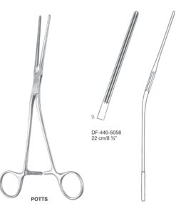 Potts Atrauma Coartation Calmps, 22Cm (SS-440-5058)