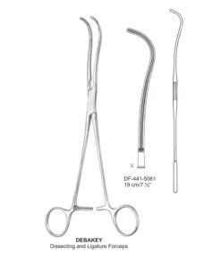 Debakey Atrauma Dissecting And Ligature Forceps 19Cm (SS-441-5061)