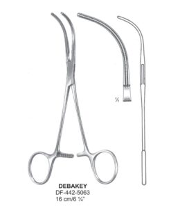 Debakey  Atrauma Peripheral Vascular Clamps, 16Cm (SS-442-5063)