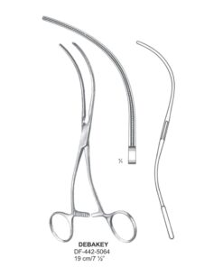 Debakey  Atrauma Peripheral Vascular Clamps, 19Cm (SS-442-5064)