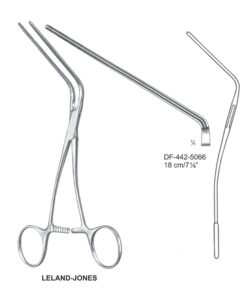 Leland-Jones Atrauma Peripheral Vascular Clamps, 18Cm (SS-442-5066)