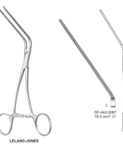 Leland-Jones Atrauma Peripheral Vascular Clamps, 18.5Cm (SS-442-5067)