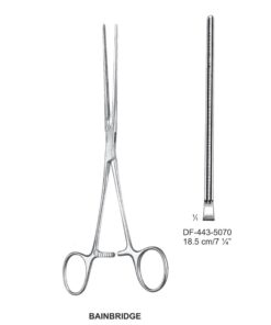 Bainbridge Atrauma Multi Purpose Vascular Clamps, 18.5Cm (SS-443-5070)