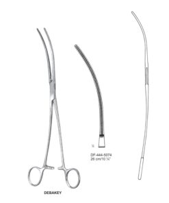 Debakey Atrauma Aortic Aneurysm Clamps, 26Cm  (SS-444-5074)
