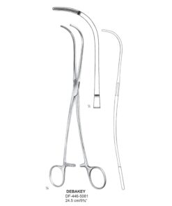Debakey Atrauma Aortic Clamp, 24.5Cm (SS-446-5081)