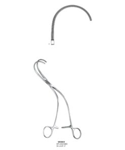Weber Atrauma Aortic Clamps, 24Cm (SS-448-5085)