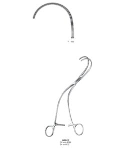 Weber Atrauma Aortic Clamps, 24Cm (SS-448-5086)