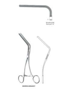 Morris-Debakey Atrauma Aortic Clamps, 18.5Cm (SS-453-5102)