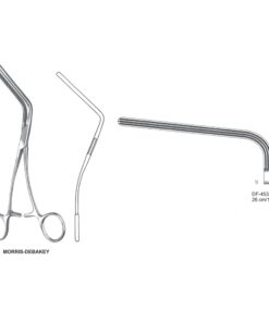 Morris-Debakey Atrauma Aortic Clamps, 26Cm (SS-453-5104)