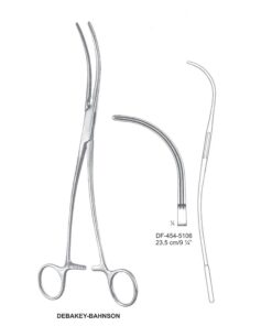 Debakey-Bahnson Atrauma Aneurysm Clamps, 23.5 (SS-454-5106)