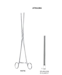Potts Atrauma Multi Purpose Vascular Clamps 21.5Cm (SS-455-5109)