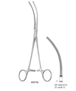 Potts Atrauma Multi Purpose Vascular Clamps, 21Cm (SS-455-5113)