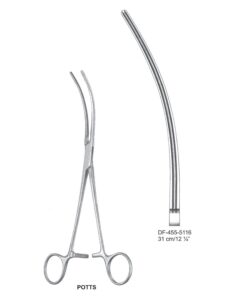 Potts Atrauma Multi Purpose Vascular Clamps, 31Cm (SS-455-5116)