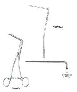 Debakey Atrauma Multi Purpose Vascular Clamps 20Cm (SS-456-5118)