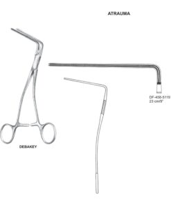 Debakey Atrauma Multi Purpose Vascular Clamps 23Cm (SS-456-5119)