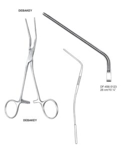 Debakey Atrauma Multi Purpose Vascular Clamps, 26Cm (SS-456-5123)