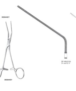 Debakey Atrauma Multi Purpose Vascular Clamps, 31Cm (SS-456-5124)