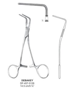 Debakey Atrauma Multi Purpose Vascular Clamps 14.5Cm (SS-457-5128)