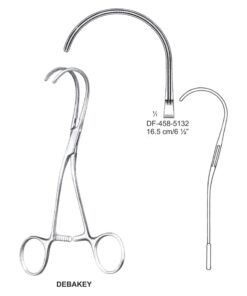 Debakey Atrauma Multi Purpose Vascular Clamp 16.5Cm (SS-458-5132)