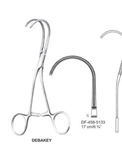 Debakey Atrauma Multi Purpose Vascular Clamp 17Cm (SS-458-5133)