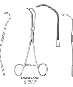 Derra-Beck Atrauma Multi Purpose Vascular Clamp 17Cm (SS-458-5137)