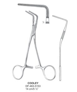Cooley Atrauma Multi Purpose Vascular Clamps, 14Cm (SS-463-5153)