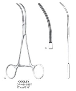 Cooley Atrauma Multi Purpose Vascular Clamps, 17Cm (SS-464-5157)