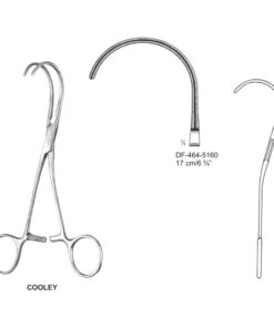 Cooley Atrauma Multi Purpose Vascular Clamps, 17Cm (SS-464-5160)
