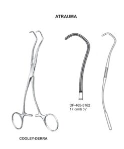 Cooley-Derra Atrauma Anatomosis Clamps 17Cm (SS-465-5162)
