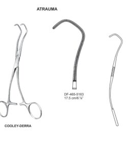 Cooley-Derra Atrauma Anatomosis Clamps 17.5Cm (SS-465-5163)