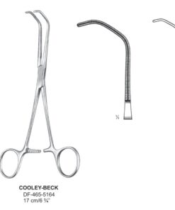 Cooley-Derra Atrauma Anatomosis Clamps 17Cm (SS-465-5164)