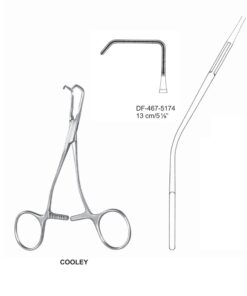 Cooley Atrauma Pediatric Vascular Clamps 13Cm (SS-467-5174)