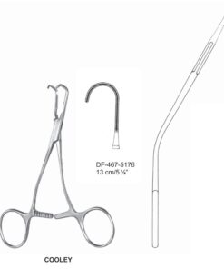 Cooley Atrauma Pediatric Vascular Clamps 13Cm (SS-467-5176)