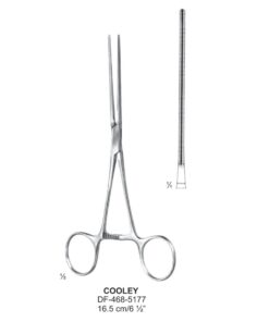 Cooley Atrauma Pediatric Vascular Clamps 16.5Cm (SS-468-5177)