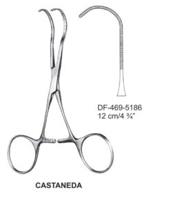 Castaneda Atrauma Pediatric Vascular Clamps 12Cm (SS-469-5186)