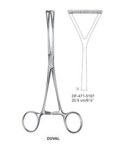 Duval Atrauma Intestinal And Tissu Grasping Forceps, 20.5Cm (SS-471-5197)