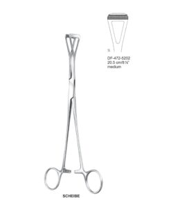 Scheibe Atrauma Organ Grasping Forceps,20.5Cm, Medium (SS-472-5202)