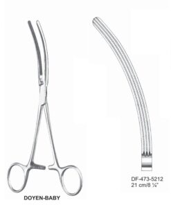 Doyen-Baby Atrauma Intestinal Clamps, 21Cm (SS-473-5212)