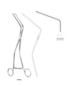 Hayes Atrauma Sigmoid Anastomosis Forceps, 27Cm (SS-474-5214)
