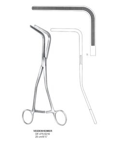 Veidenheimer Atrauma Sigmoid Anastomosis Forceps, 25Cm (SS-475-5216)