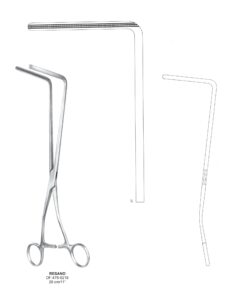 Resano Atrauma Sigmoid Anastomosis Forceps, 28Cm (SS-476-5218)
