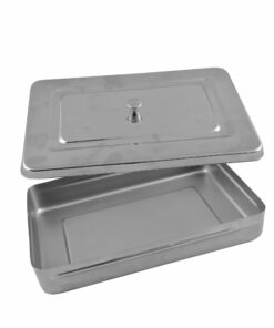 Instrument Box With Flat Lid With Knob 250 X 150 X 50 Mm  (SS-617-7026Cc)