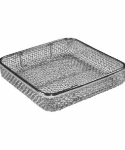 Wire Mesh Tray 255 X 245 X 100 Mm (SS-644-7079D)