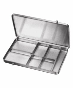 Needle Case 7-Part Without Perforated Lid And Bottom 150 X 95 X 13 Mm  (SS-647-7093A)